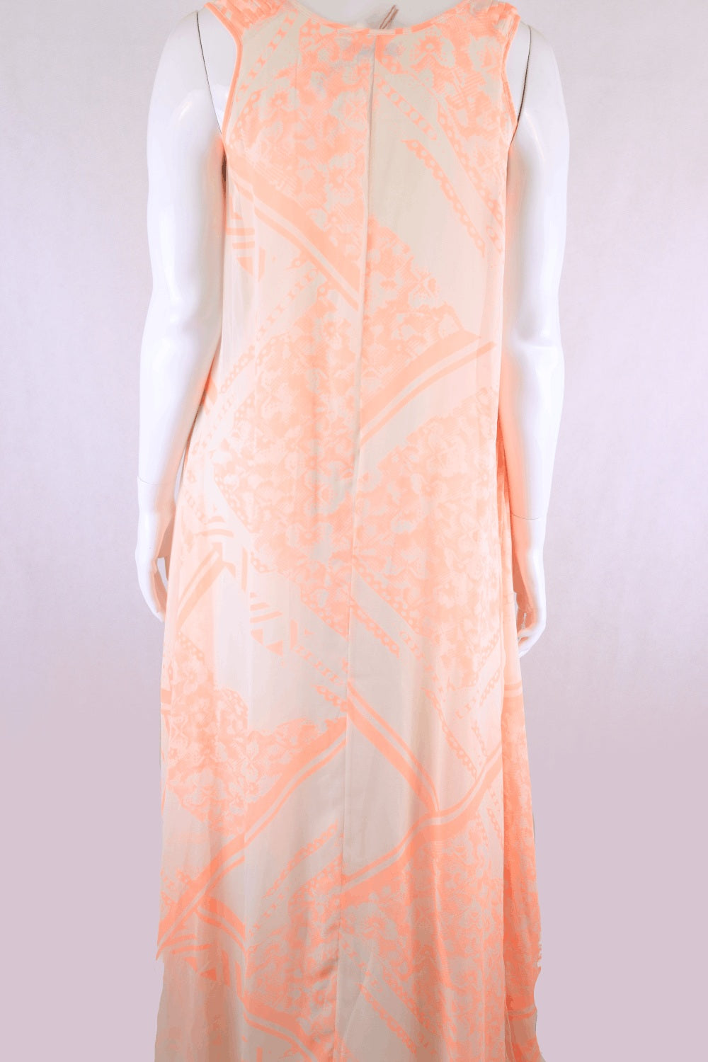 Thurley Orange Patterned Dress 14