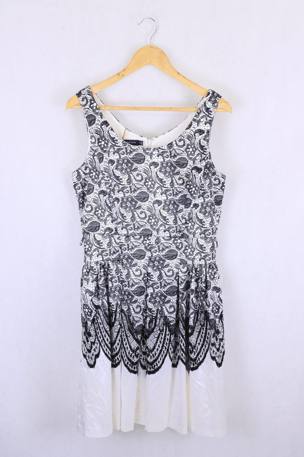 Liz Jordan Black And White Pattern Dress 12