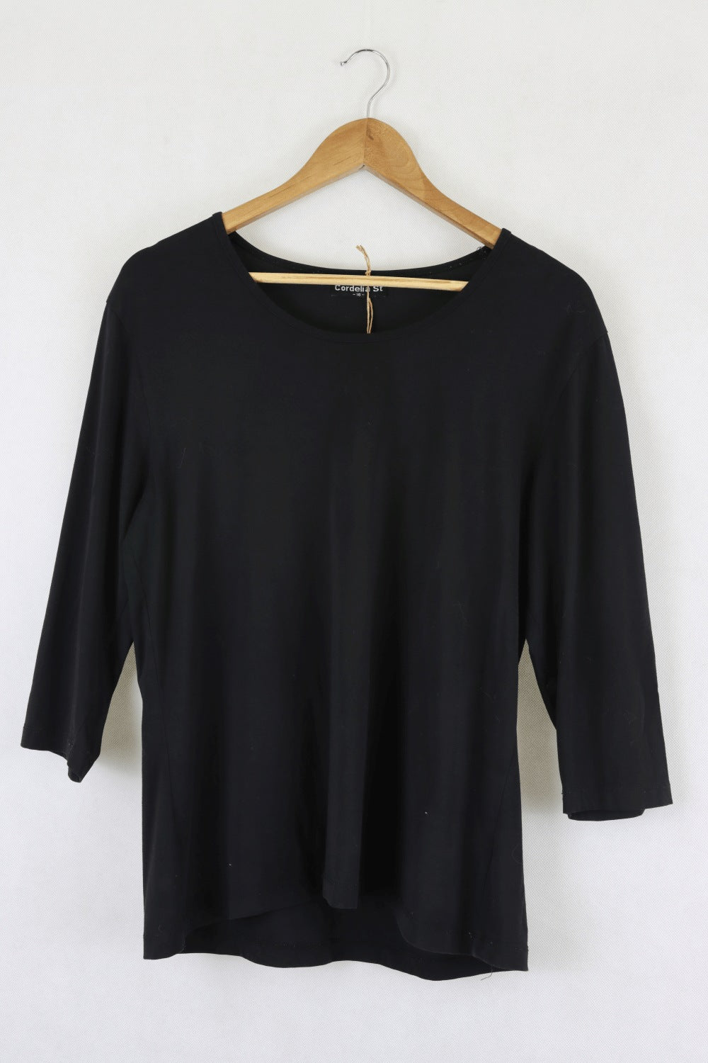 Cordelia St Black Long Sleeve Top 16