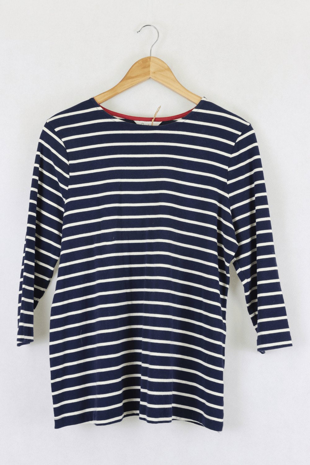 Capture Navy And White Striped Top 16