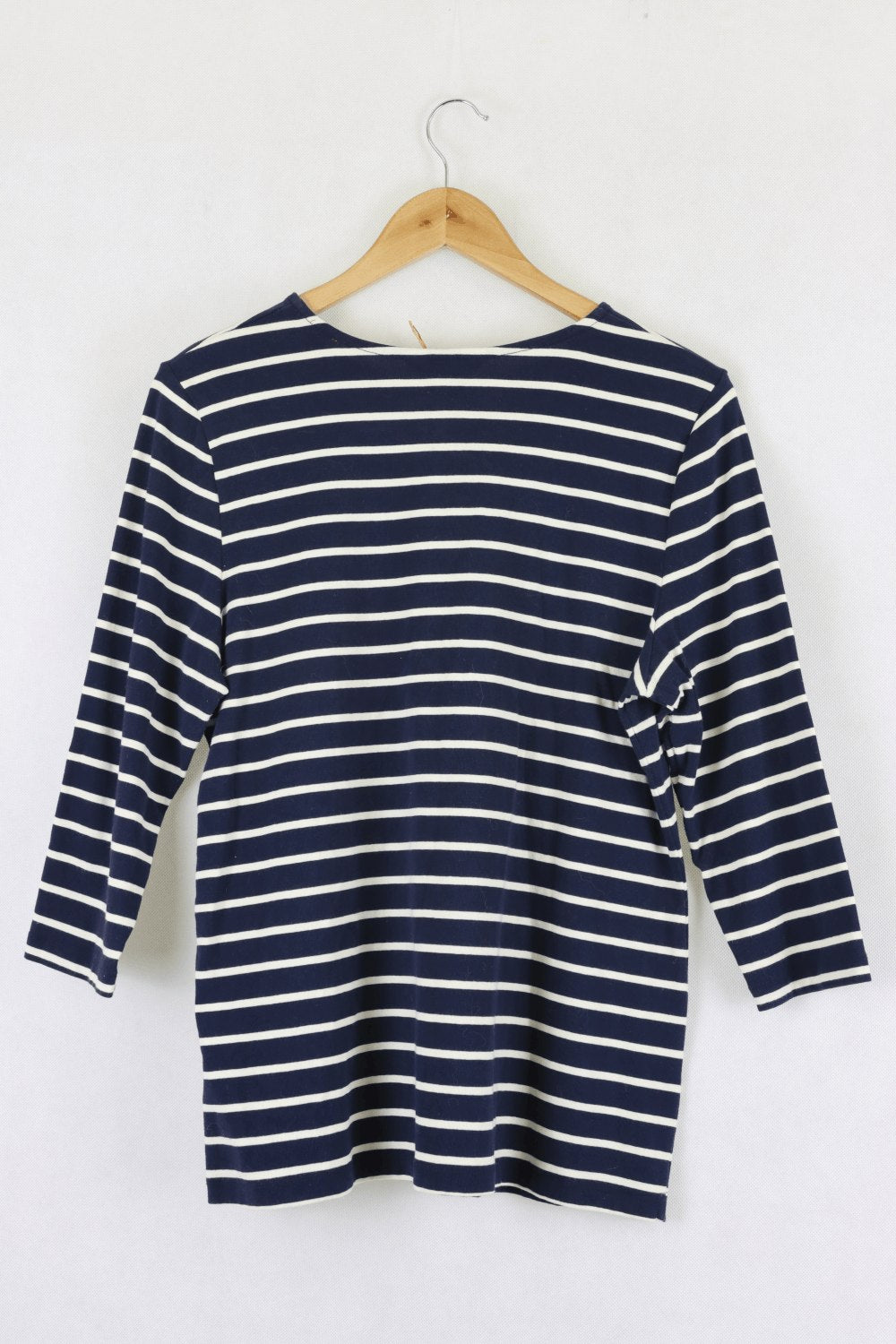 Capture Navy And White Striped Top 16