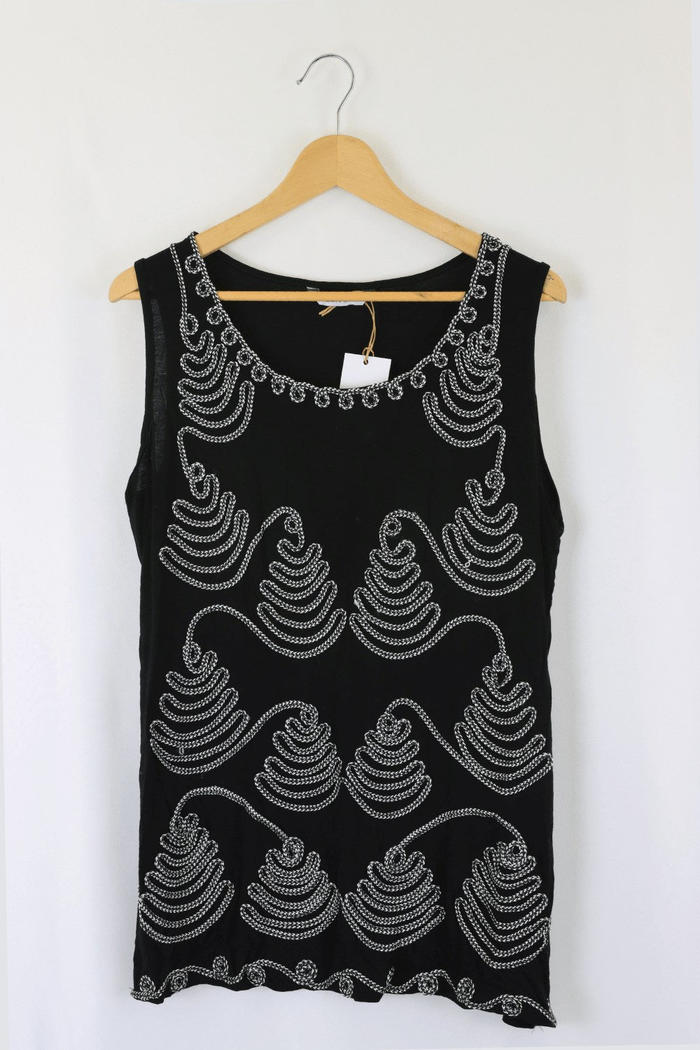 Olla Oh Black And White Top M