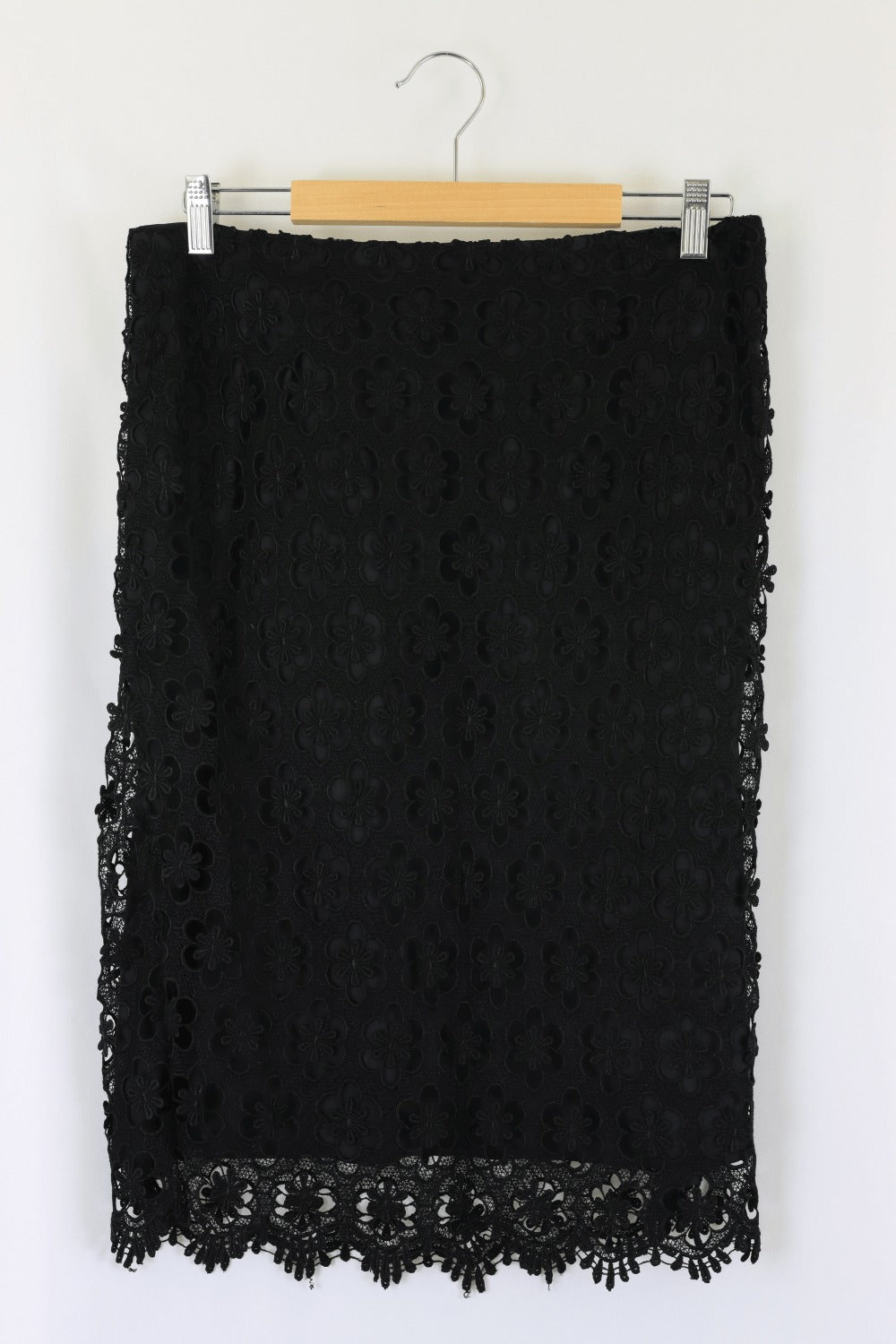Alfani Black Lace Skirt 12