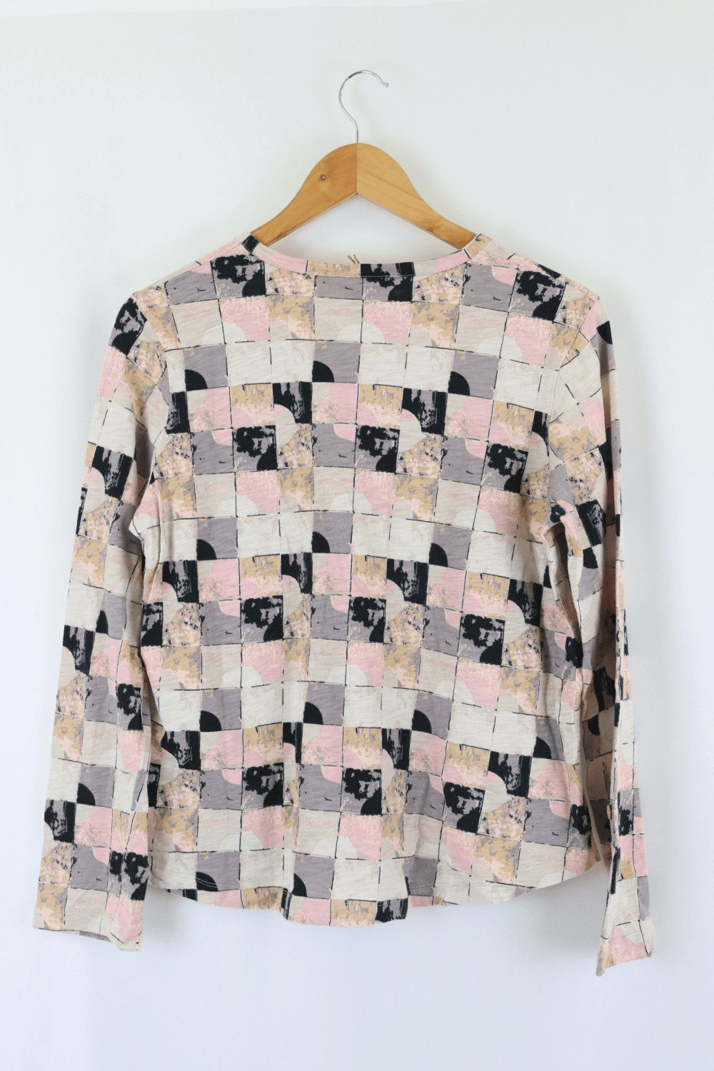 Yarra Trail Pink Square Top M