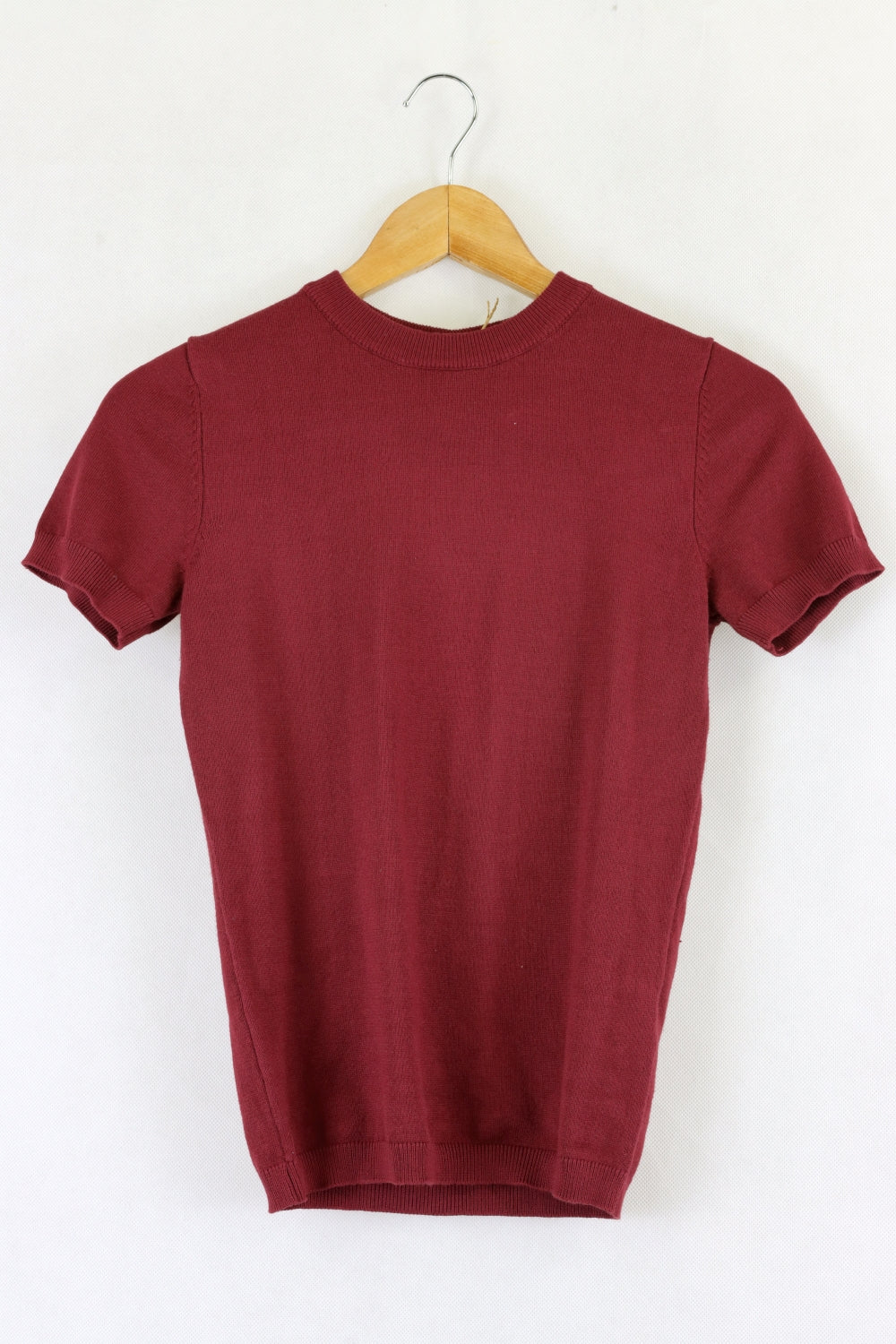 Forecast Burgundy Top XS