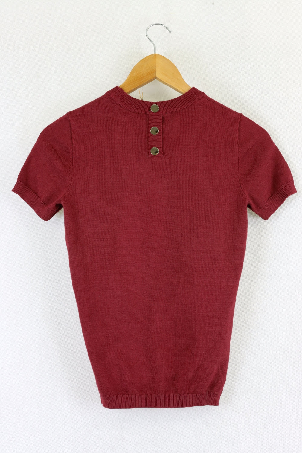 Forecast Burgundy Top XS