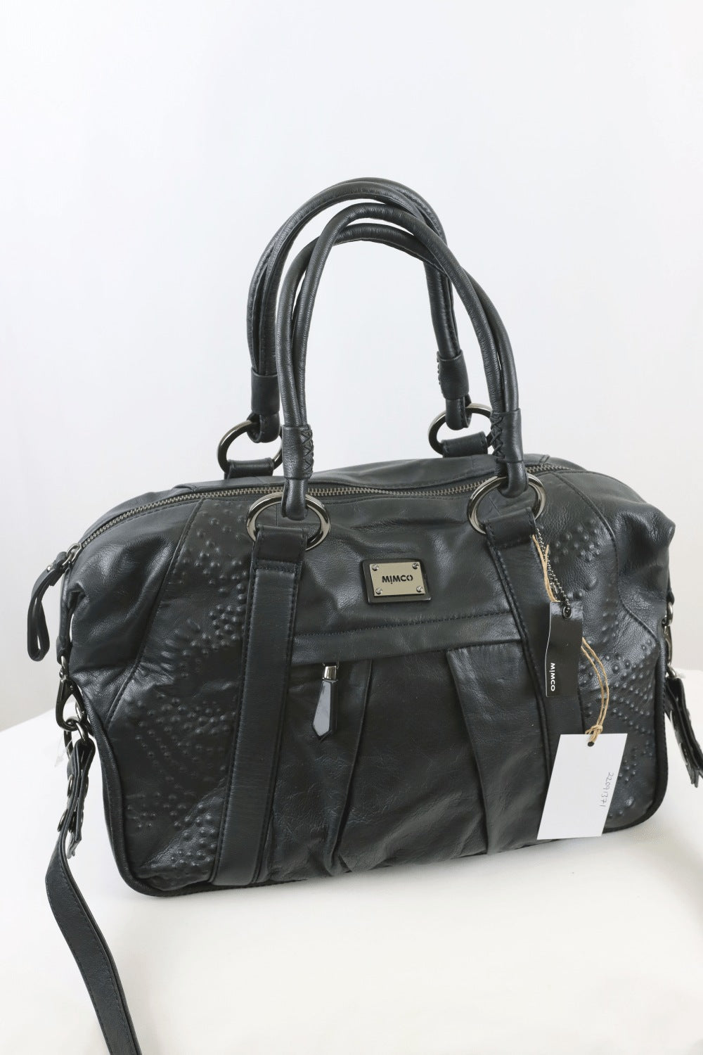 Mimco Large Shoulder Bag Black