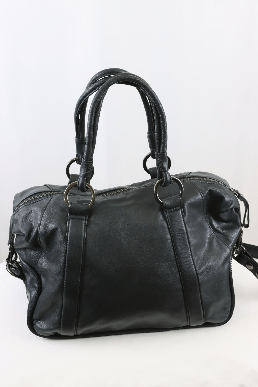 Mimco Large Shoulder Bag Black