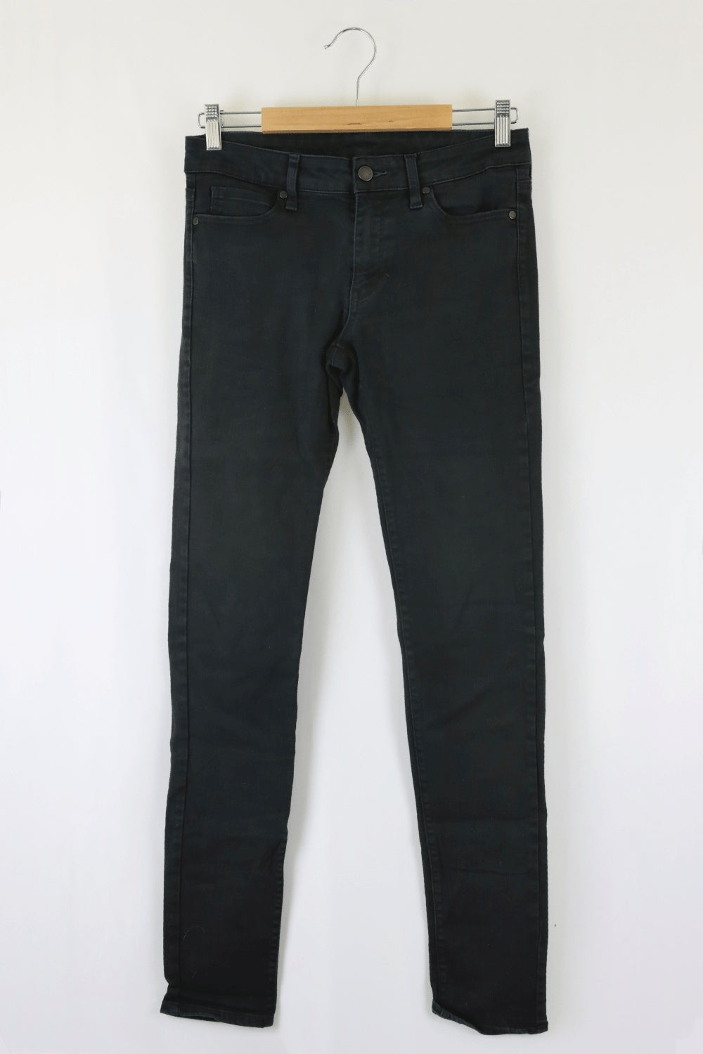Uniqlo Black Jeans 10