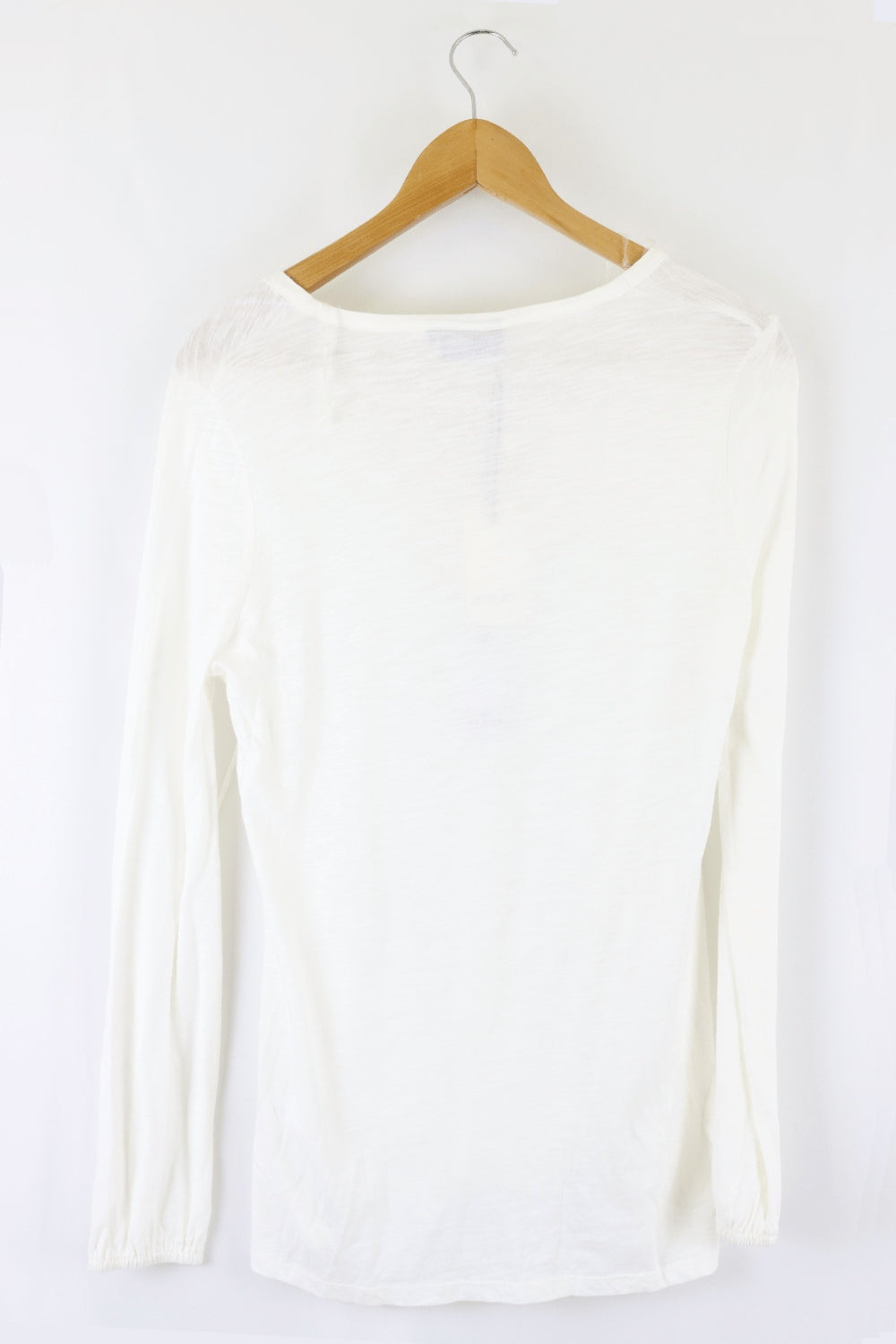 Jeanswest White Long Sleeve Top Xs