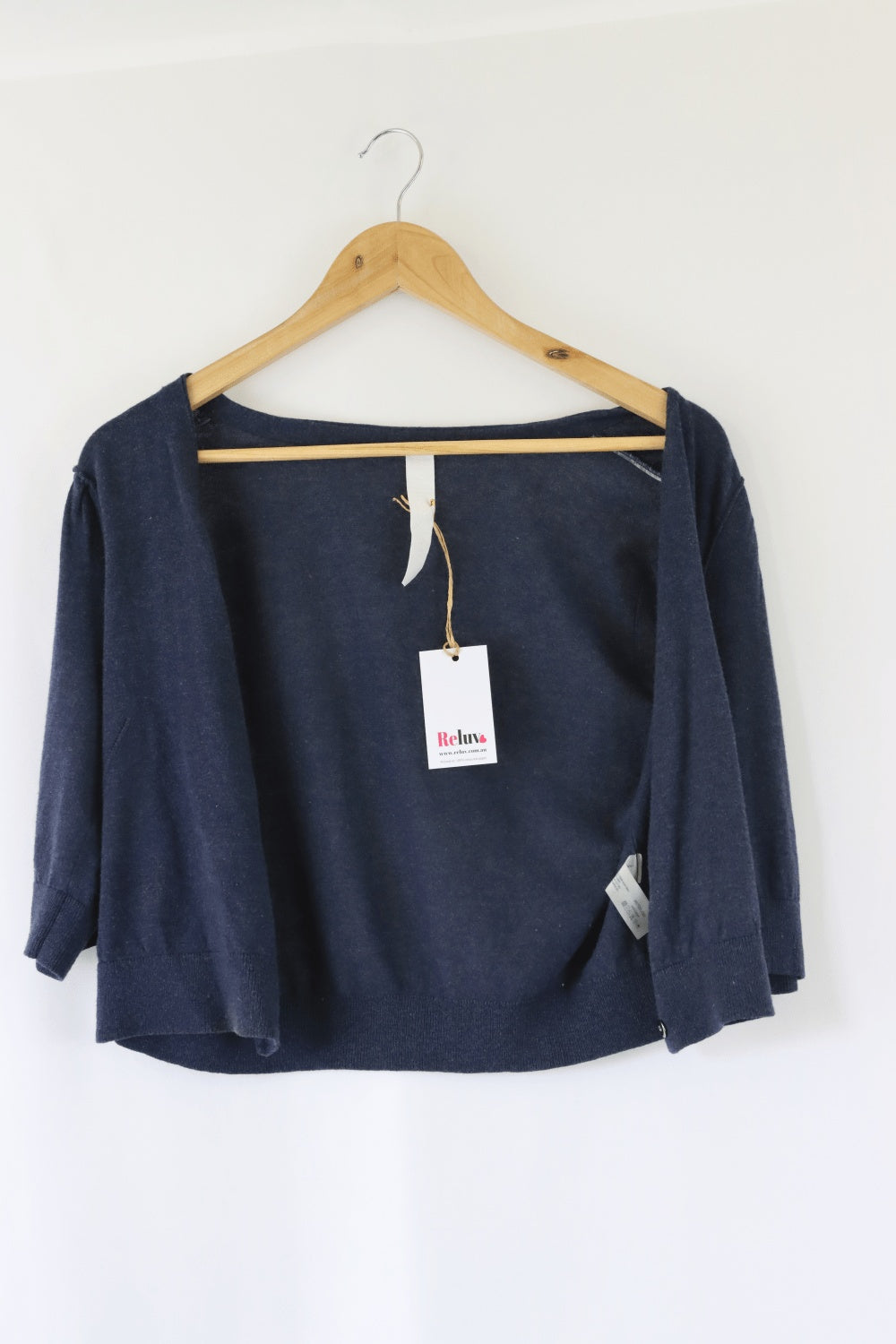 Marilyn Seyb Blue Cardigan 12