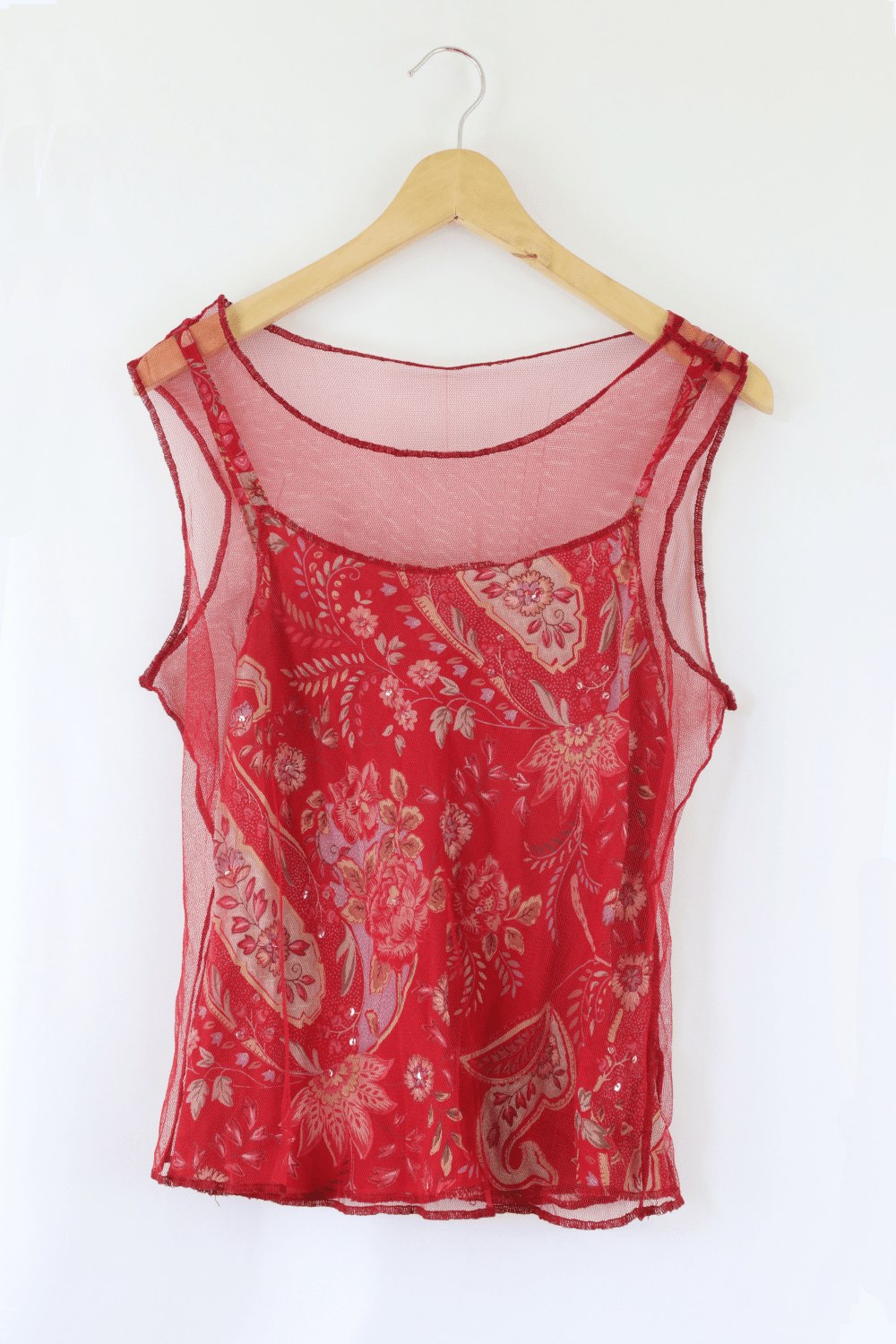 Rene Derby Red Top L