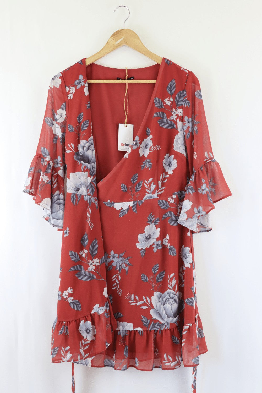 Tokito wrap store dress