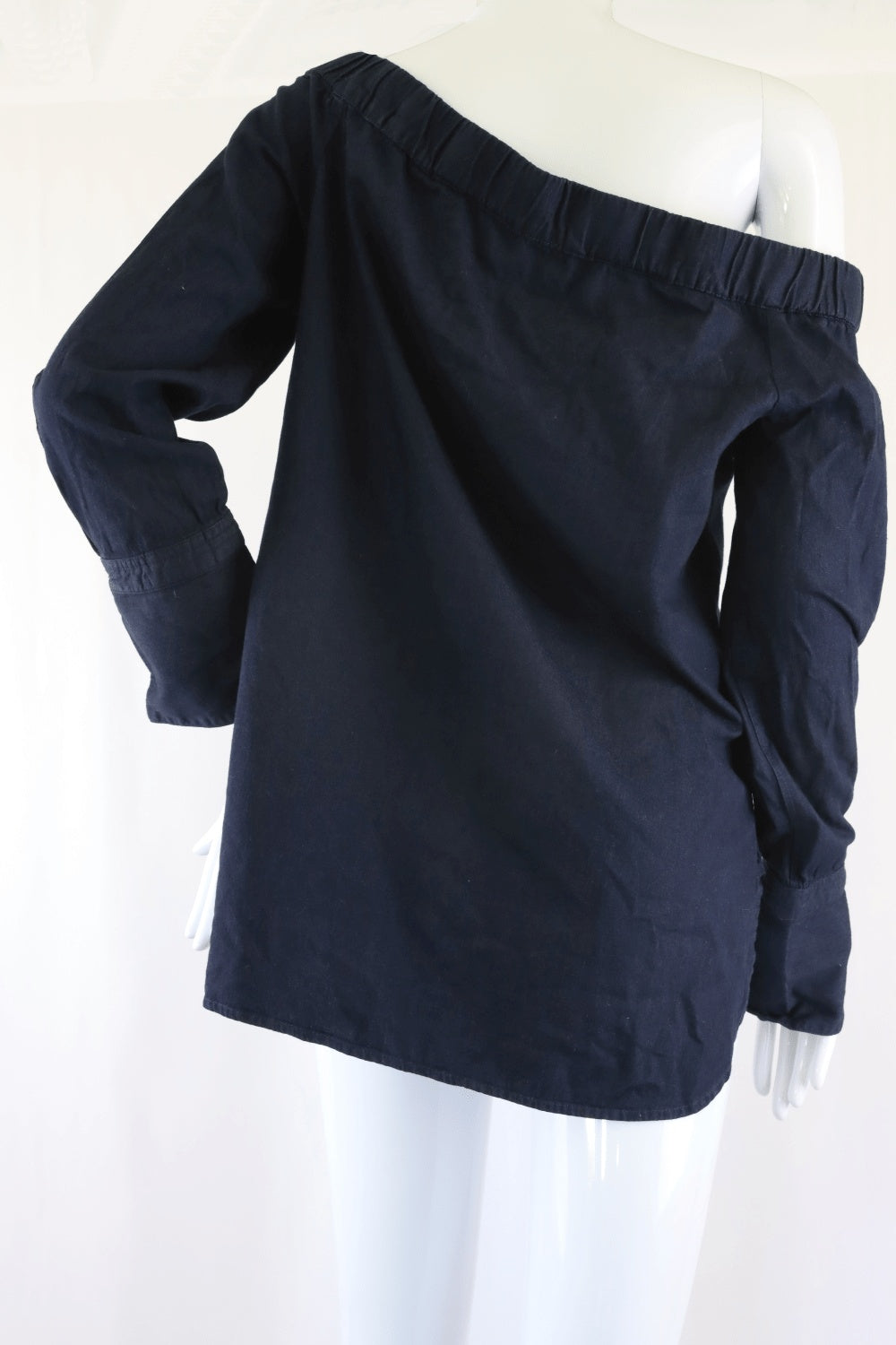 Seed Navy Off The Shoulder Top M