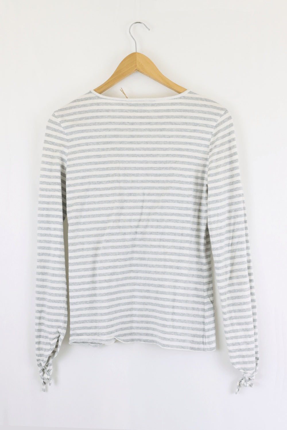 Portmans Striped Grey And White Top S