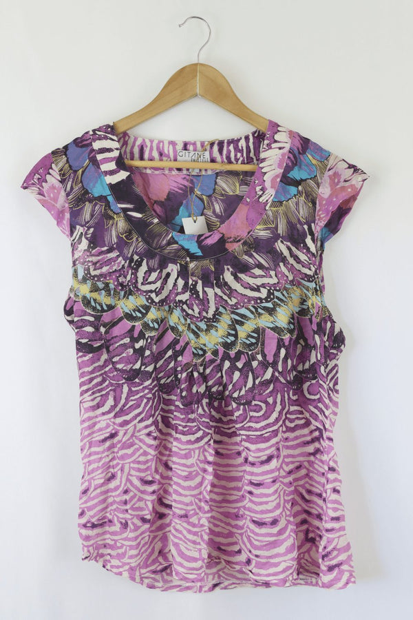 Gitane Purple Top 12 - Reluv Clothing Australia