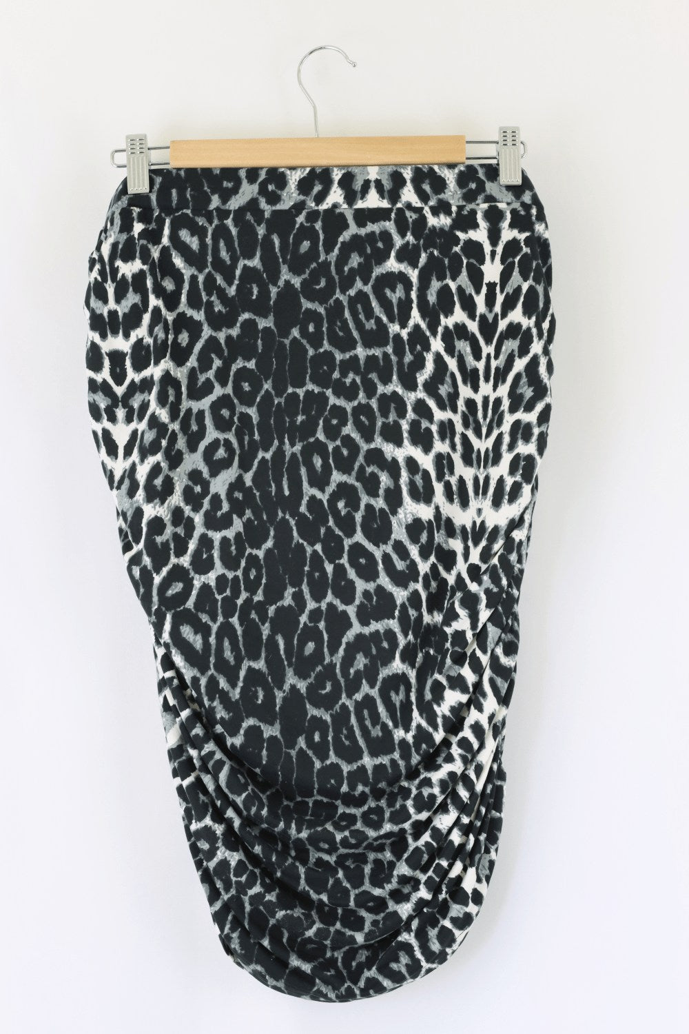 Clarity Animal Print Skirt Xl