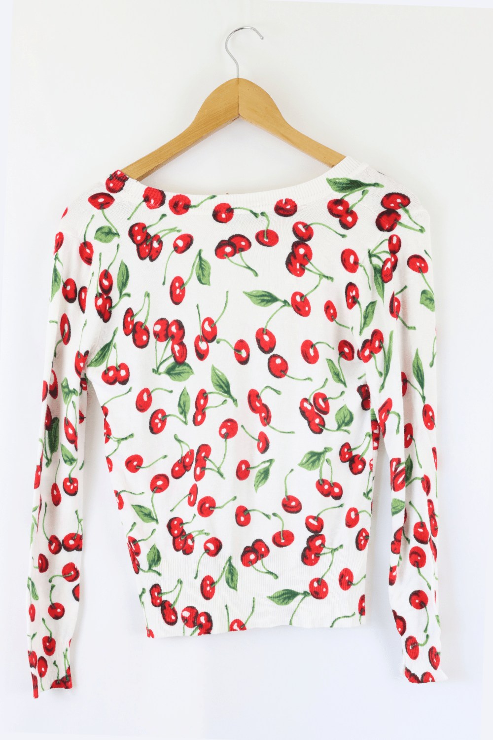 M.S Style Cherry Cardigan S