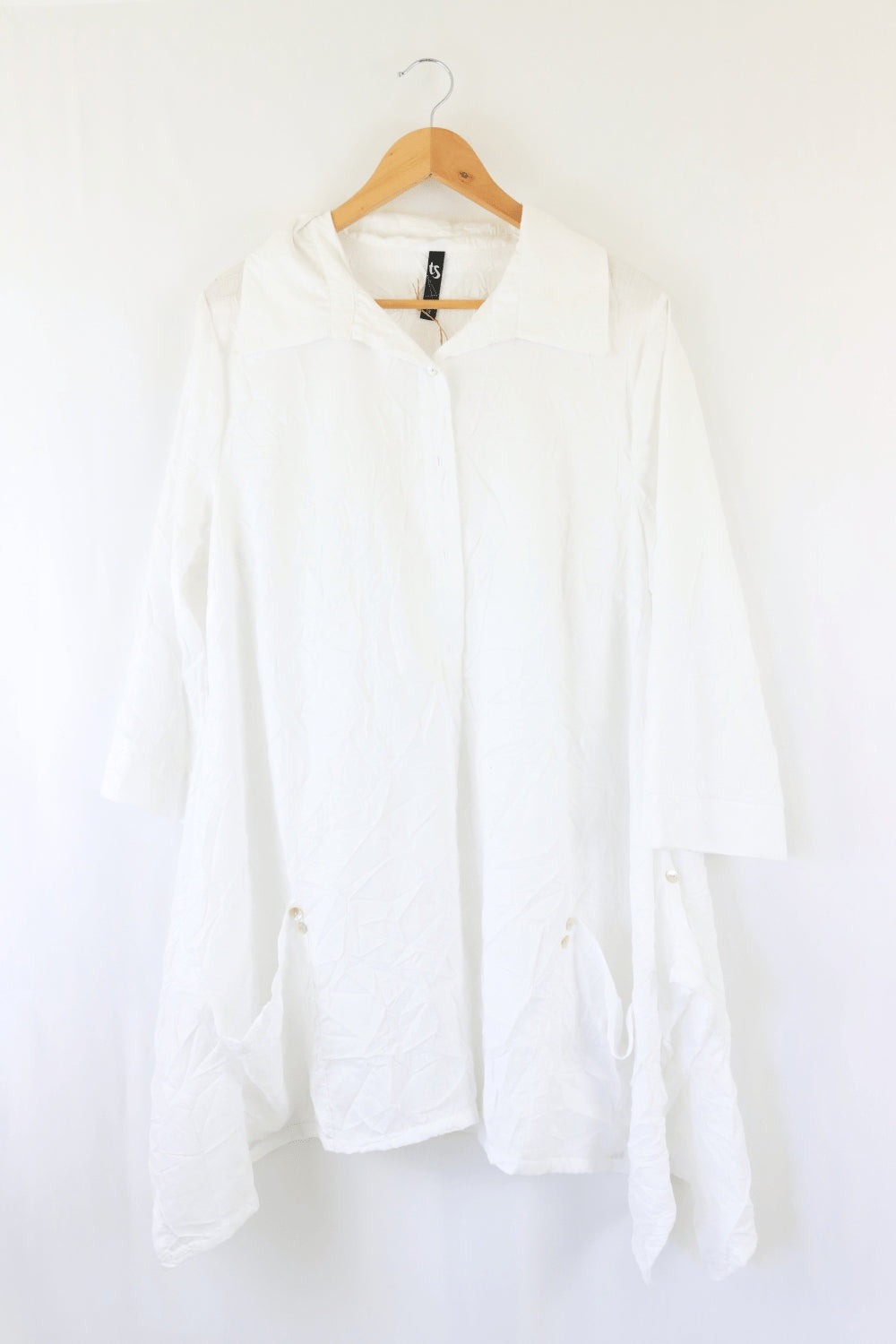 Taking Shape TS White Long Sleeve Dress 18