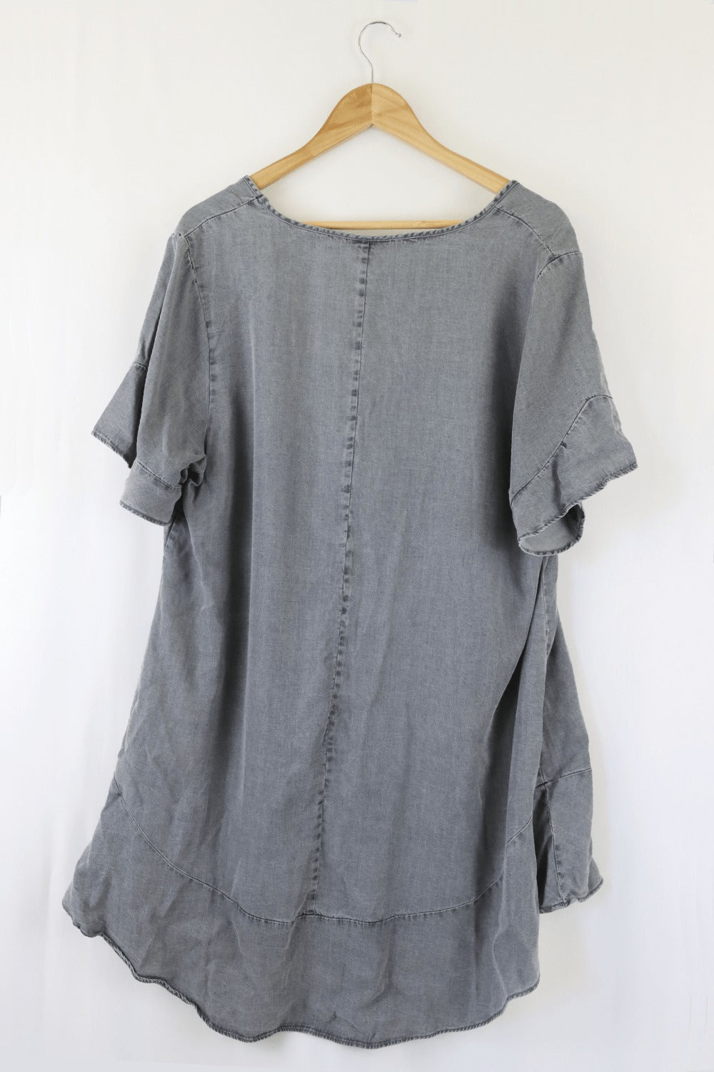 City Chic Grey Dress L