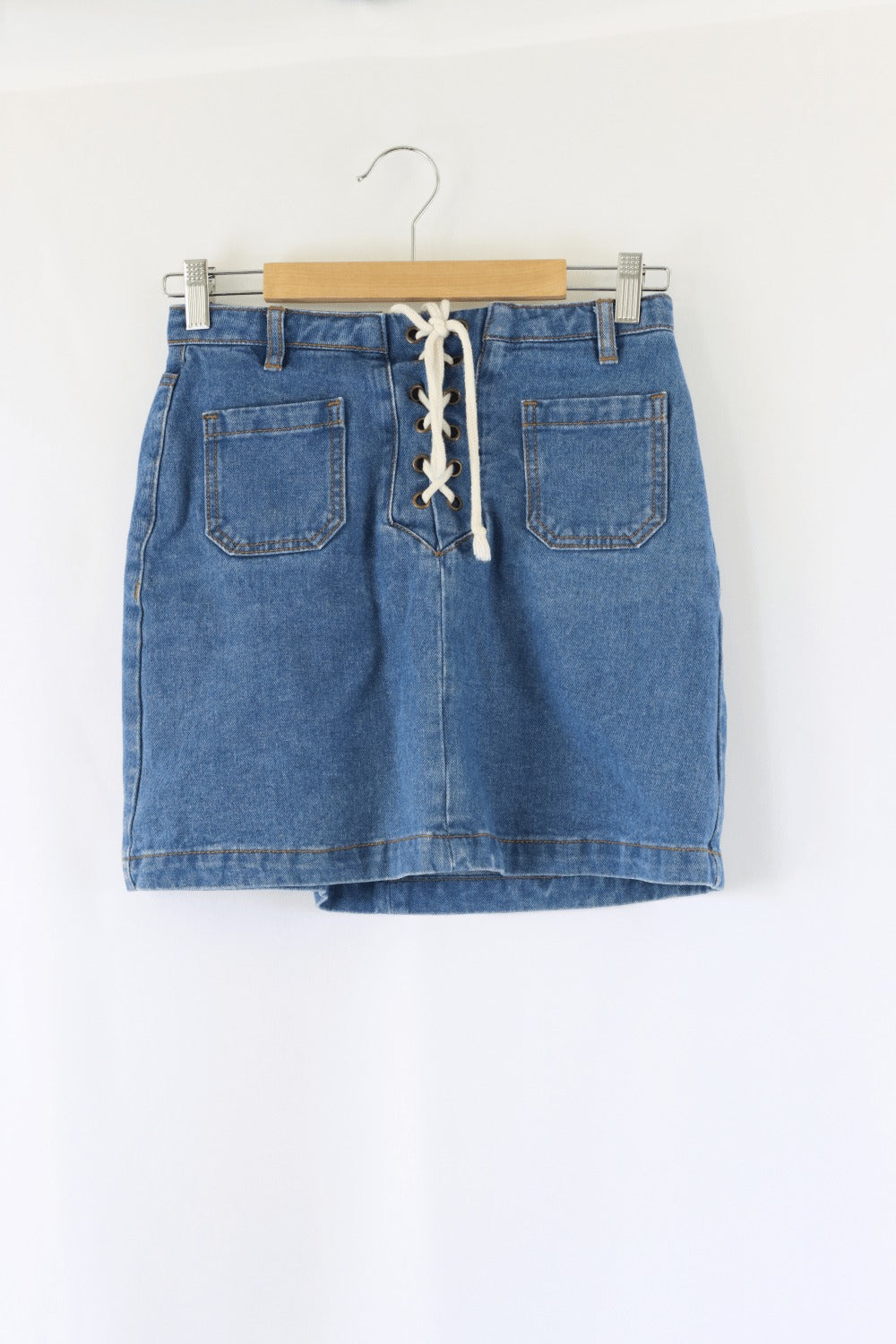 Forever New Denim Skirt 8