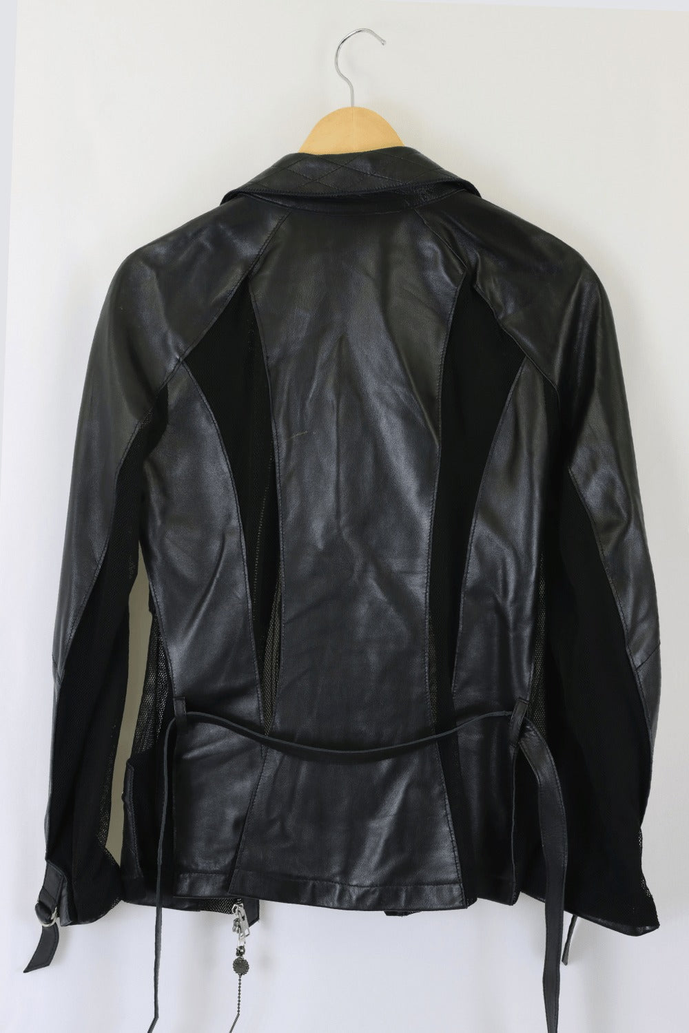 Maria Grazia Seven Faux Leather Jacket S