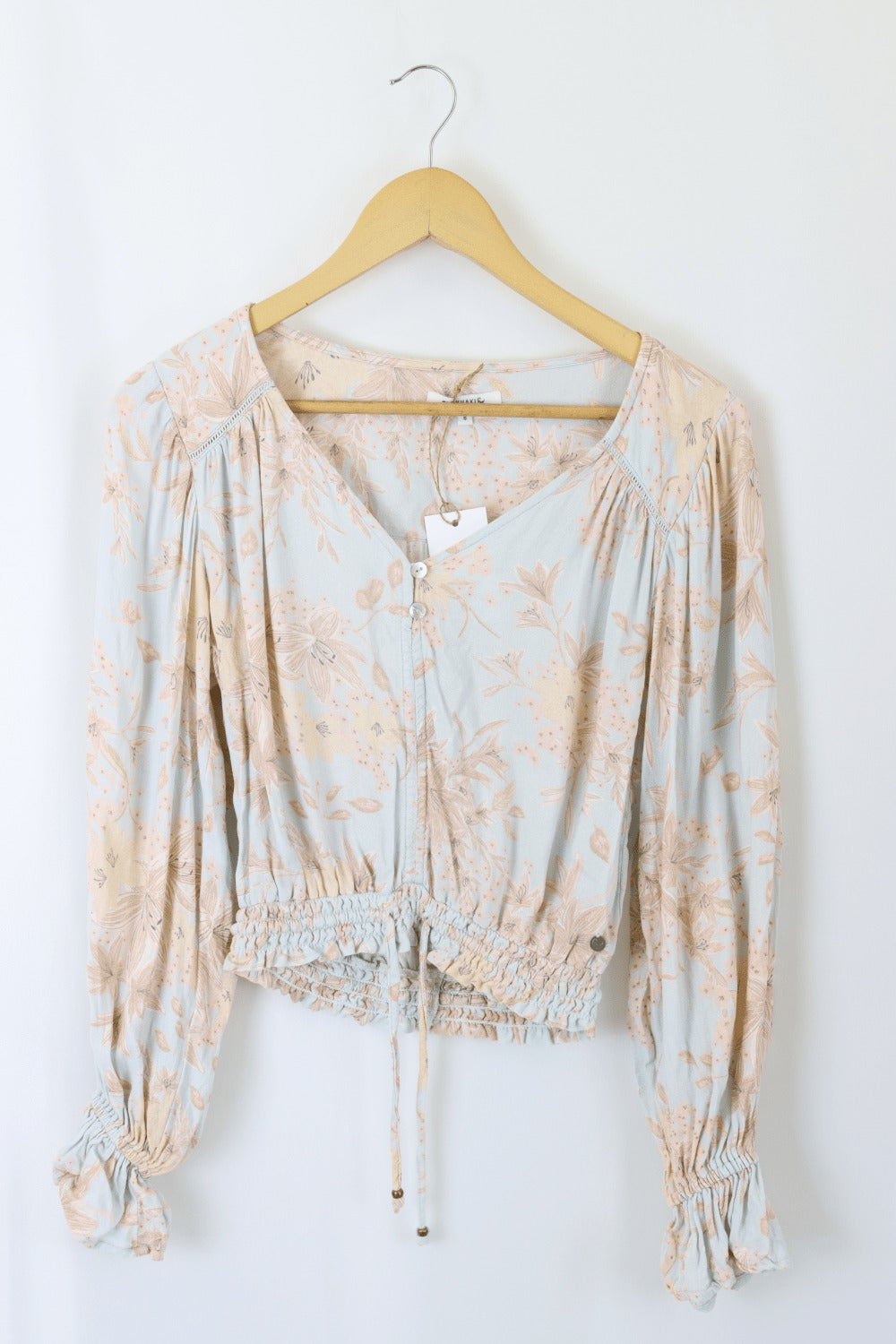 Old Khaki Floral Top 8