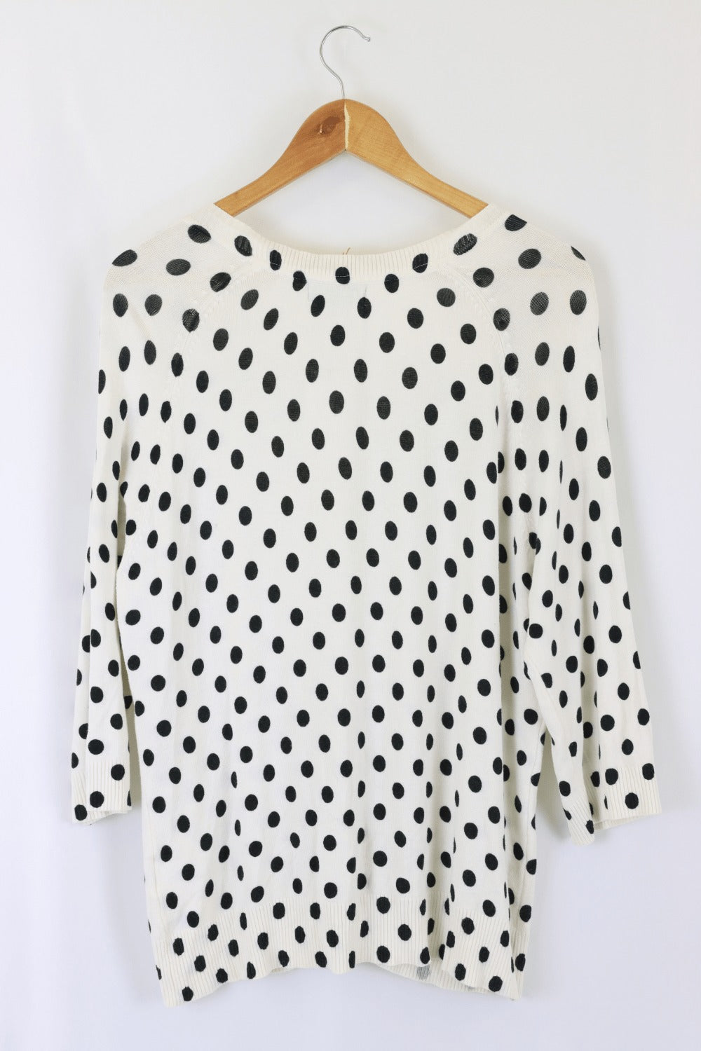 Re-Launch Polka Dot Cardigan L