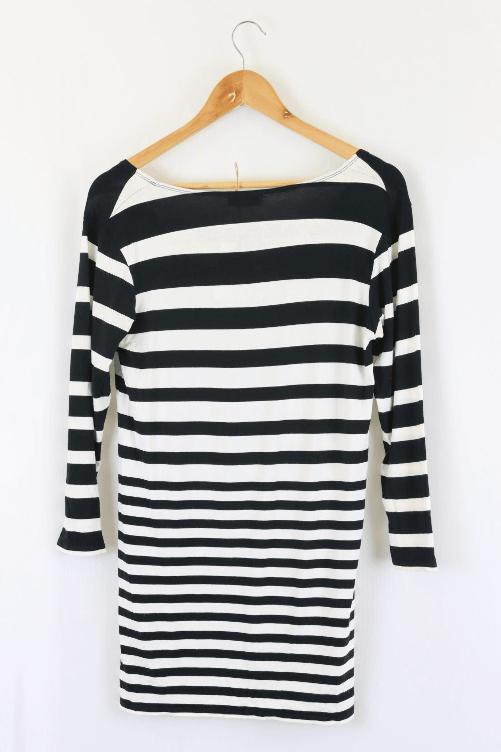 Mela Purdie Black And White Striped Top 10