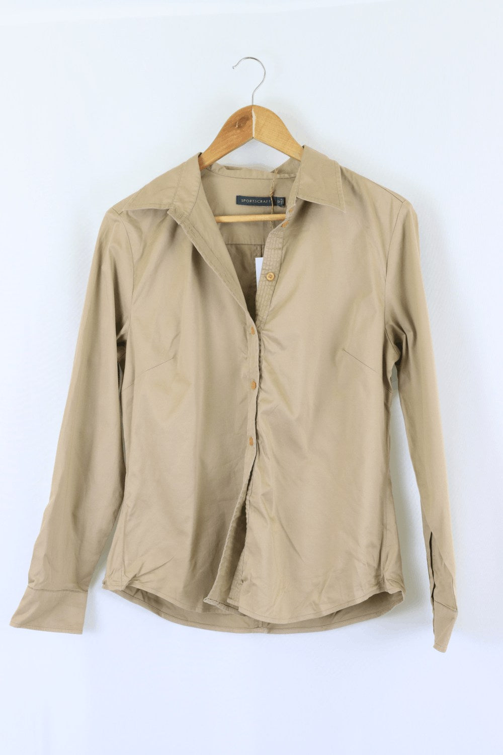 Sportscraft Brown Button Down Top 12