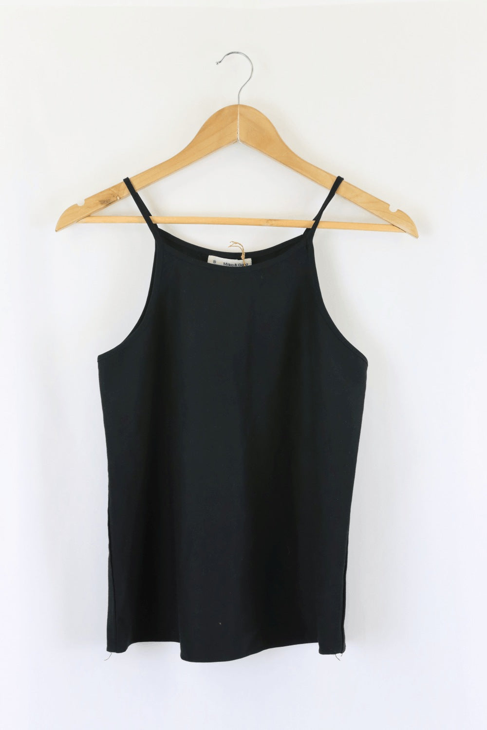 Mika &amp; Gala Black Singlet 8