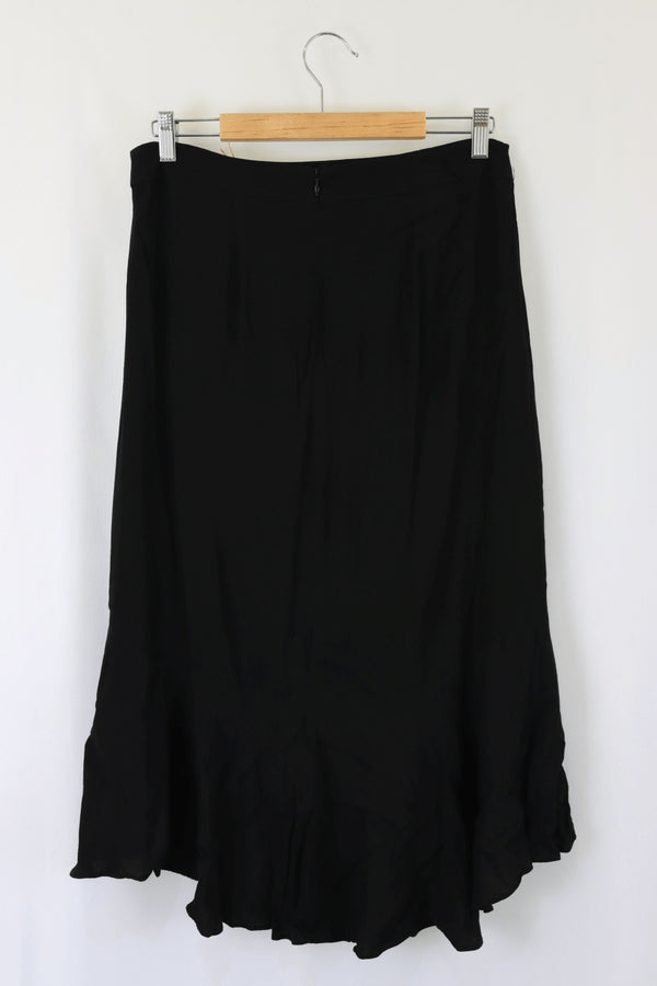 Portmans Black Skirt 12 - Reluv Clothing Australia