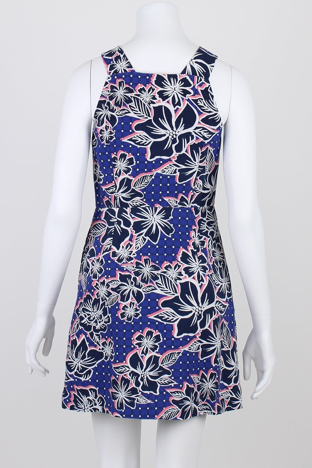 Marcs Patterned Sleeveless Zip Front Dress 8