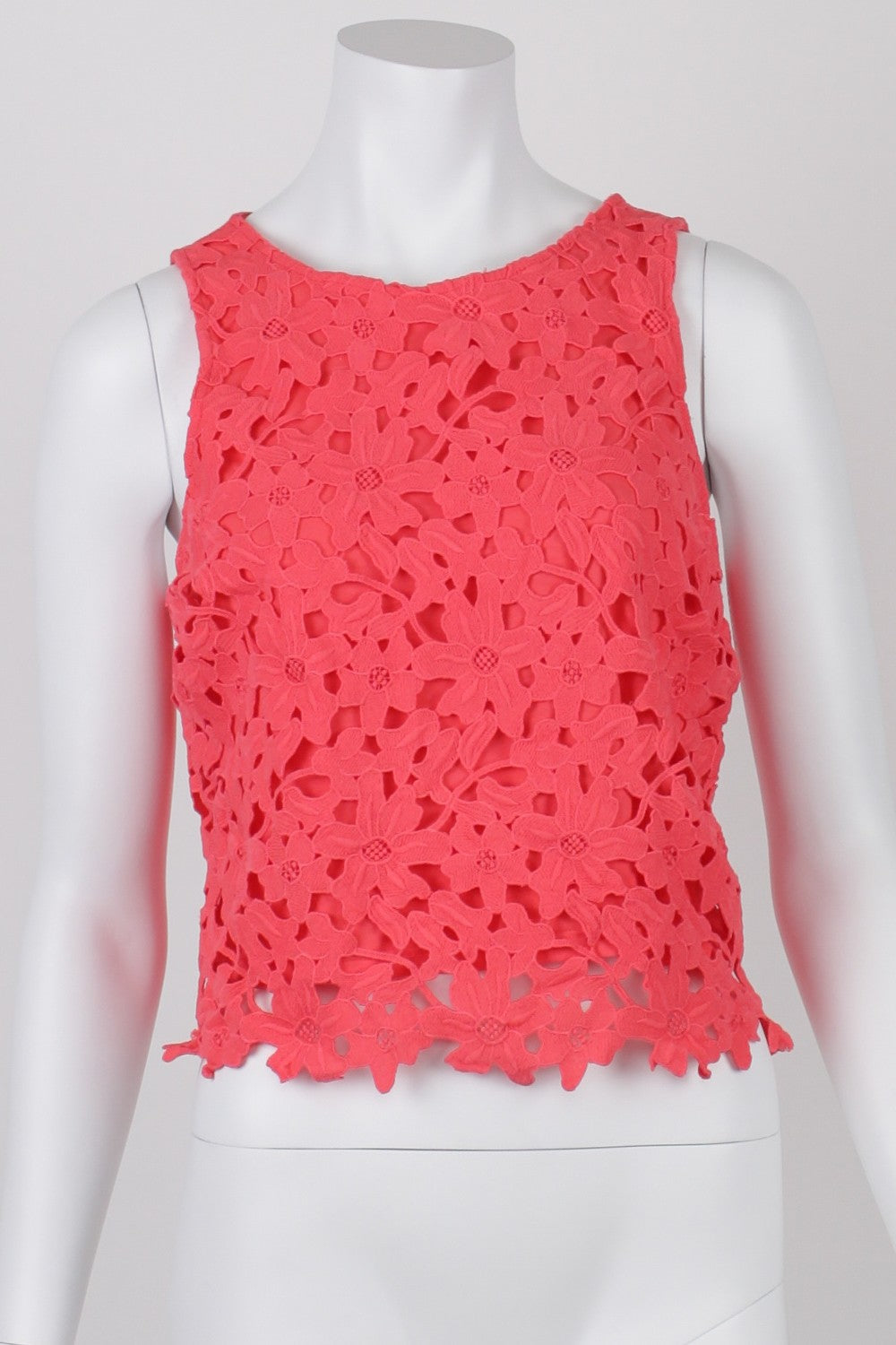 Forever New Sleeveless Floral Lace Top 10