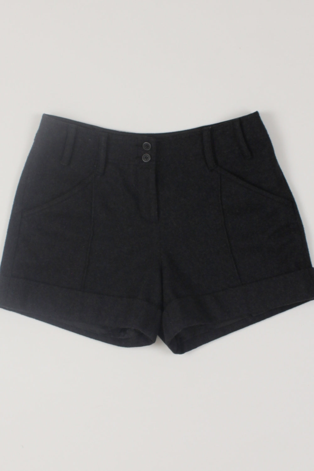 Karen Walker Wool Blend Shorts 10