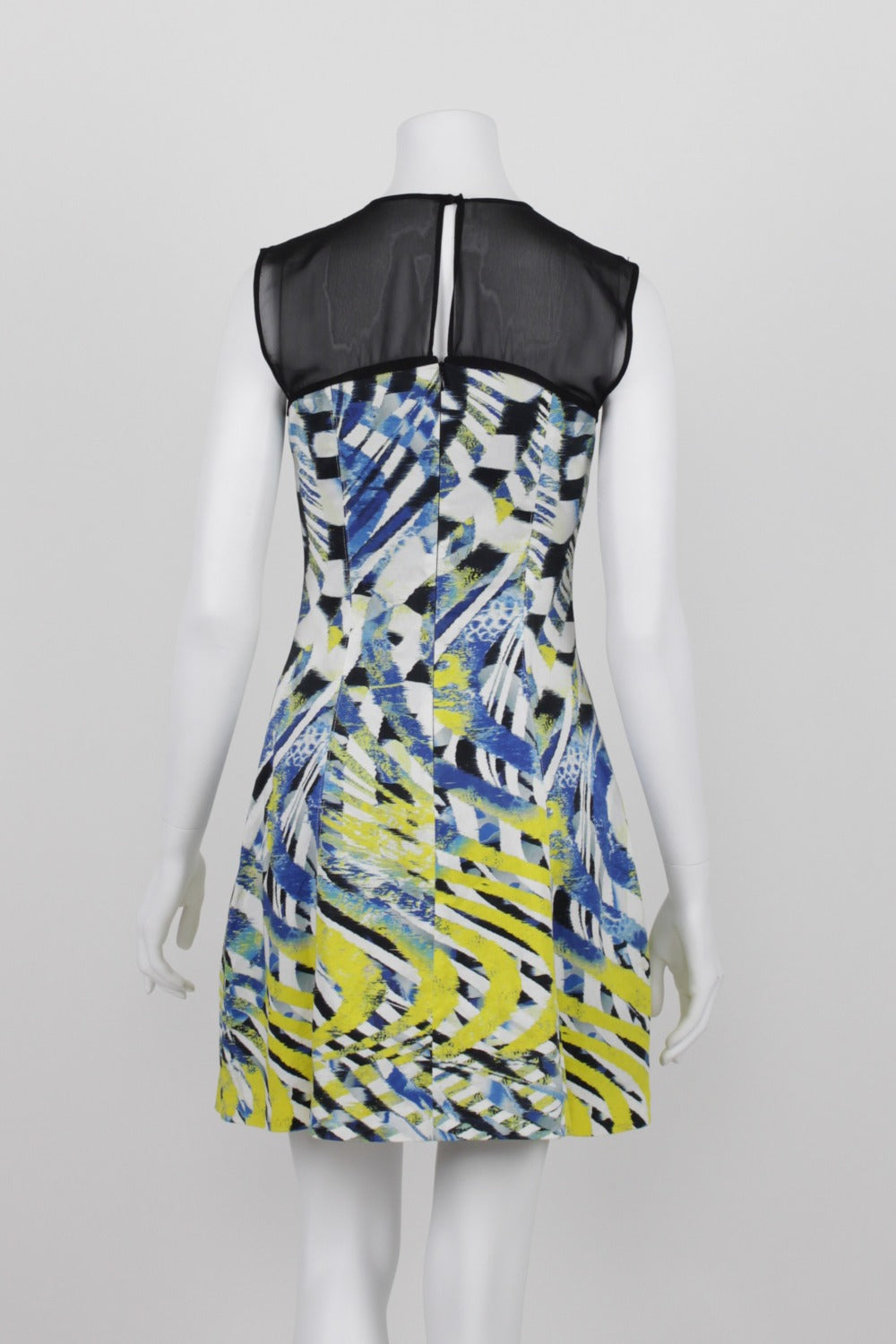 Nicola Finetti Patterned Sleeveless Dress 6