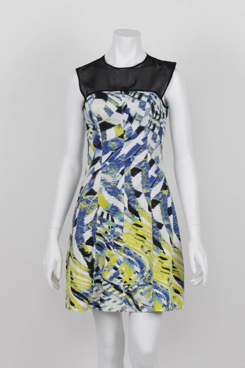 Nicola Finetti Patterned Sleeveless Dress 6