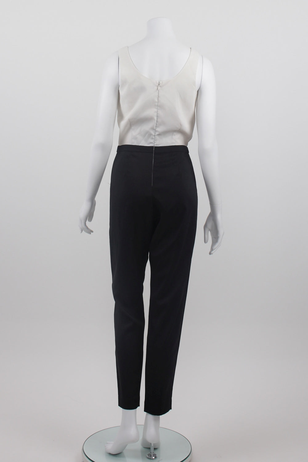 French Connection Black And White Jumpsuit 6