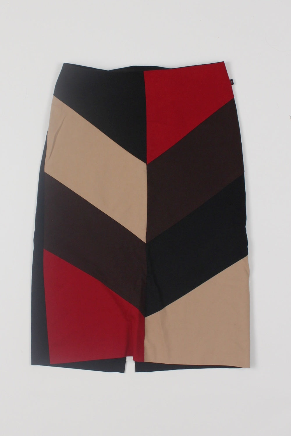 Colour Block Midi Skirt 10
