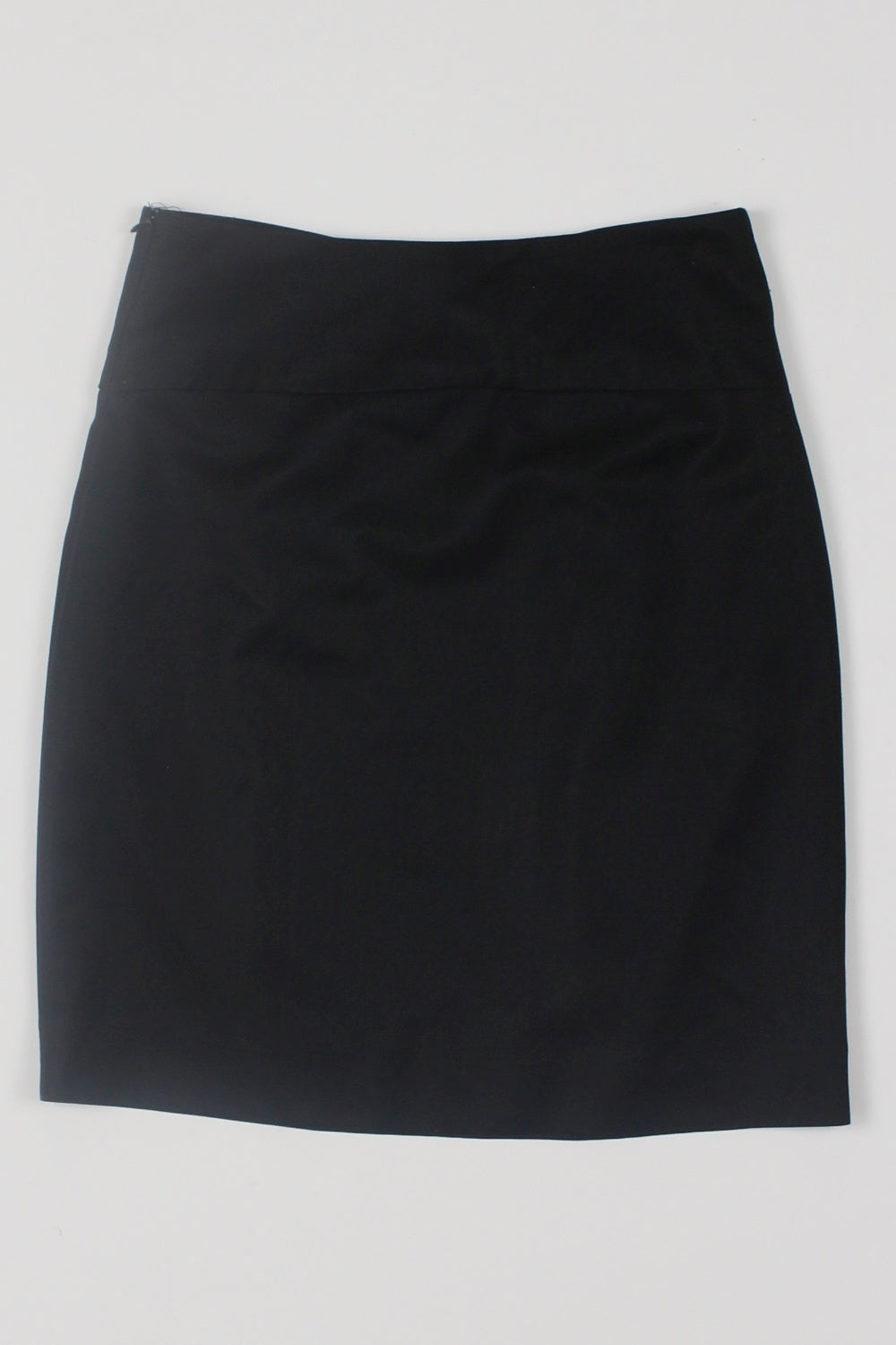 Witchery Black Bow Front Wool Blend Skirt 10