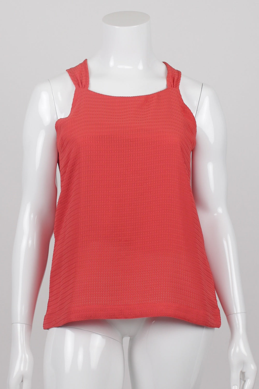 Jeanswest Red Textured Sleeveless Top 14