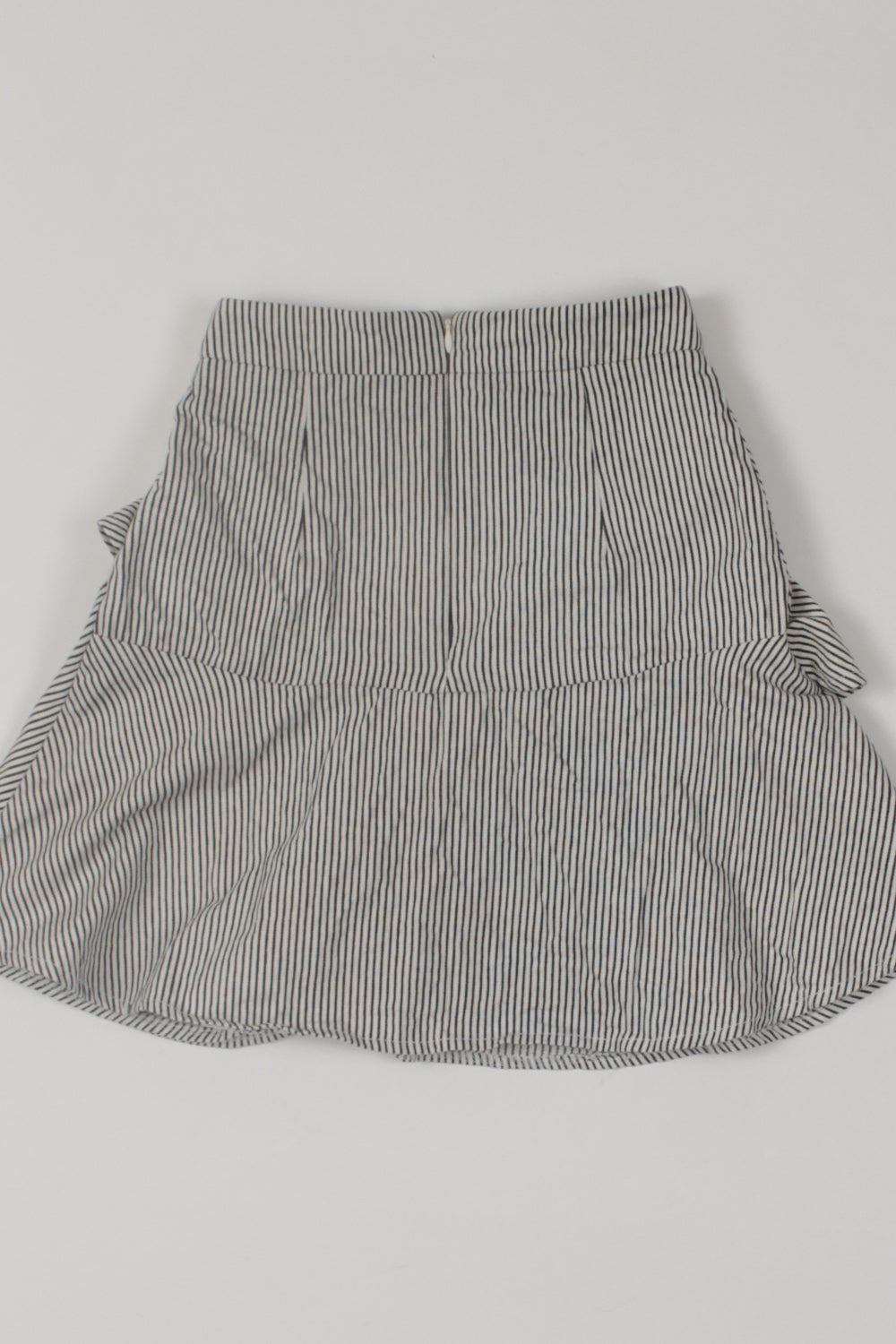 Kookai Black And White Striped Mini Skirt 6