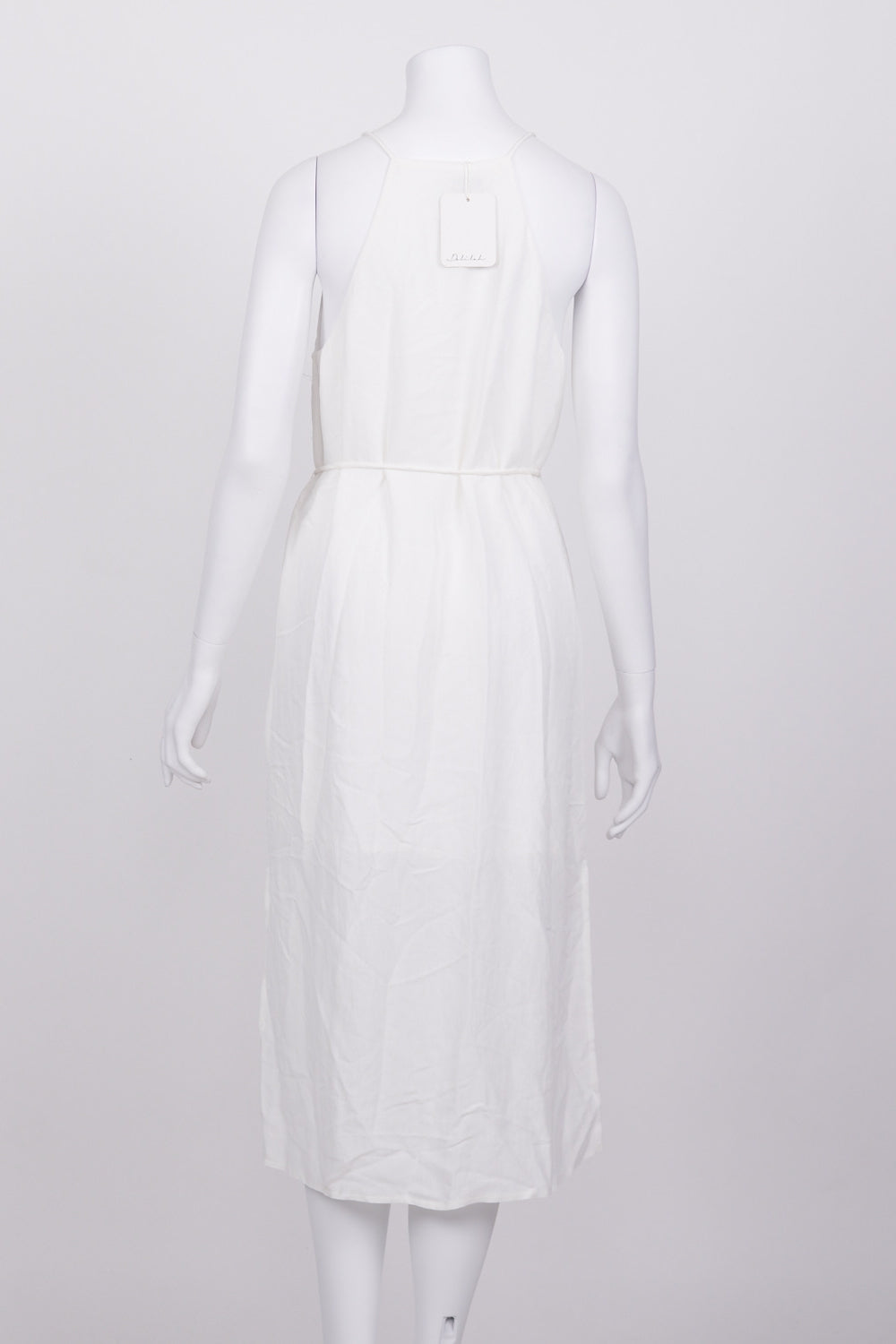 Delilah White Midi Dress 12
