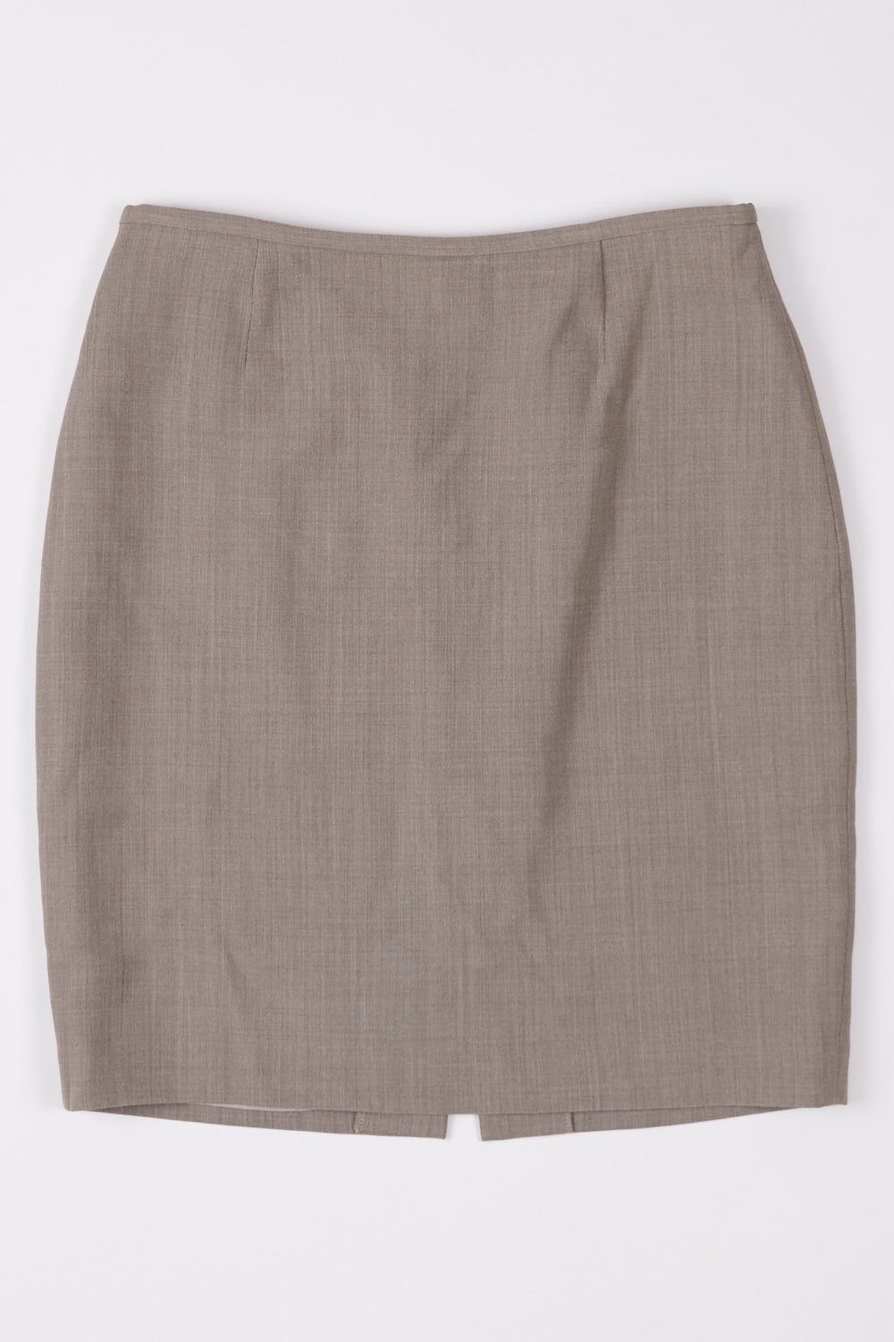 Jigsaw Olive Green Wool Blend Pencil Skirt 12