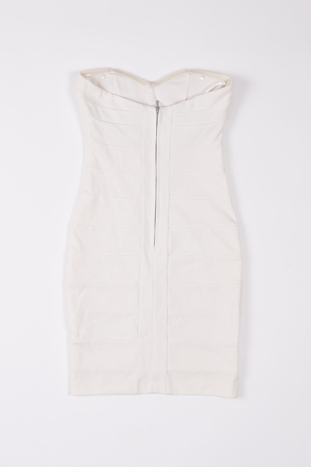 Forever New White Strapless Bodycon Dress 6