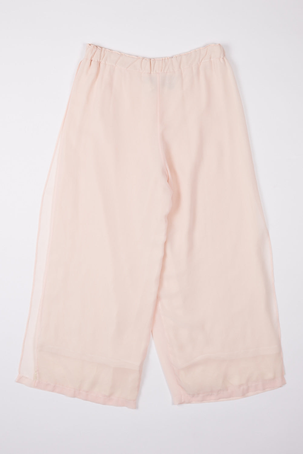 Dusty York Pink Silk Blend Pants M 