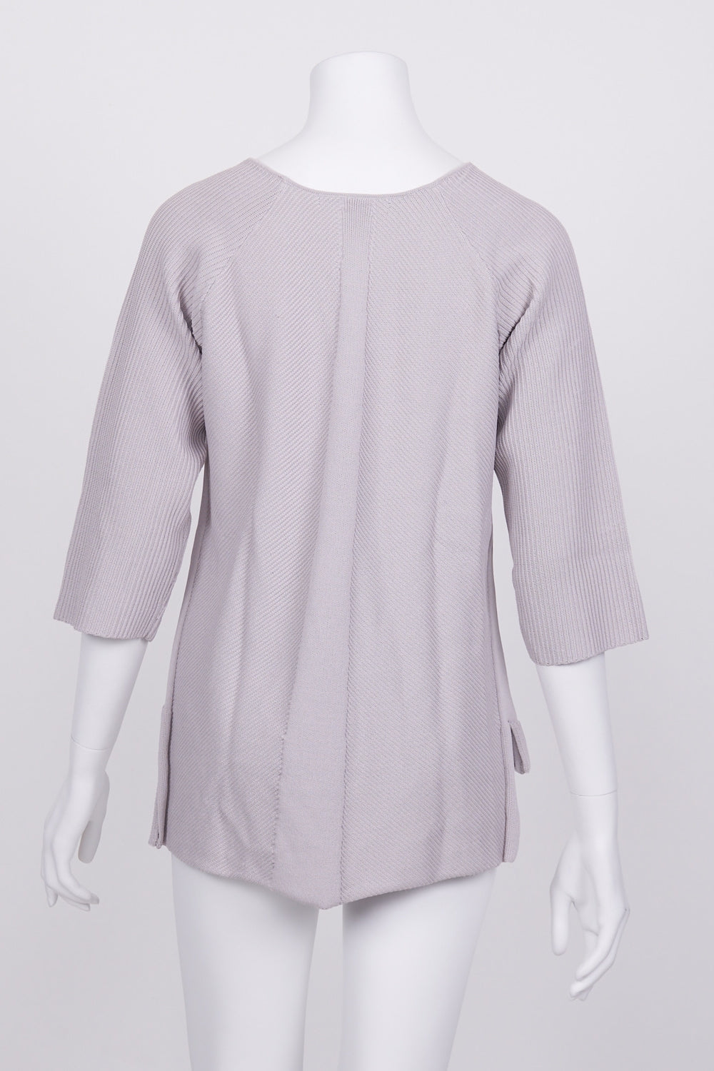 Nikel And Sole Grey Knit Top XS