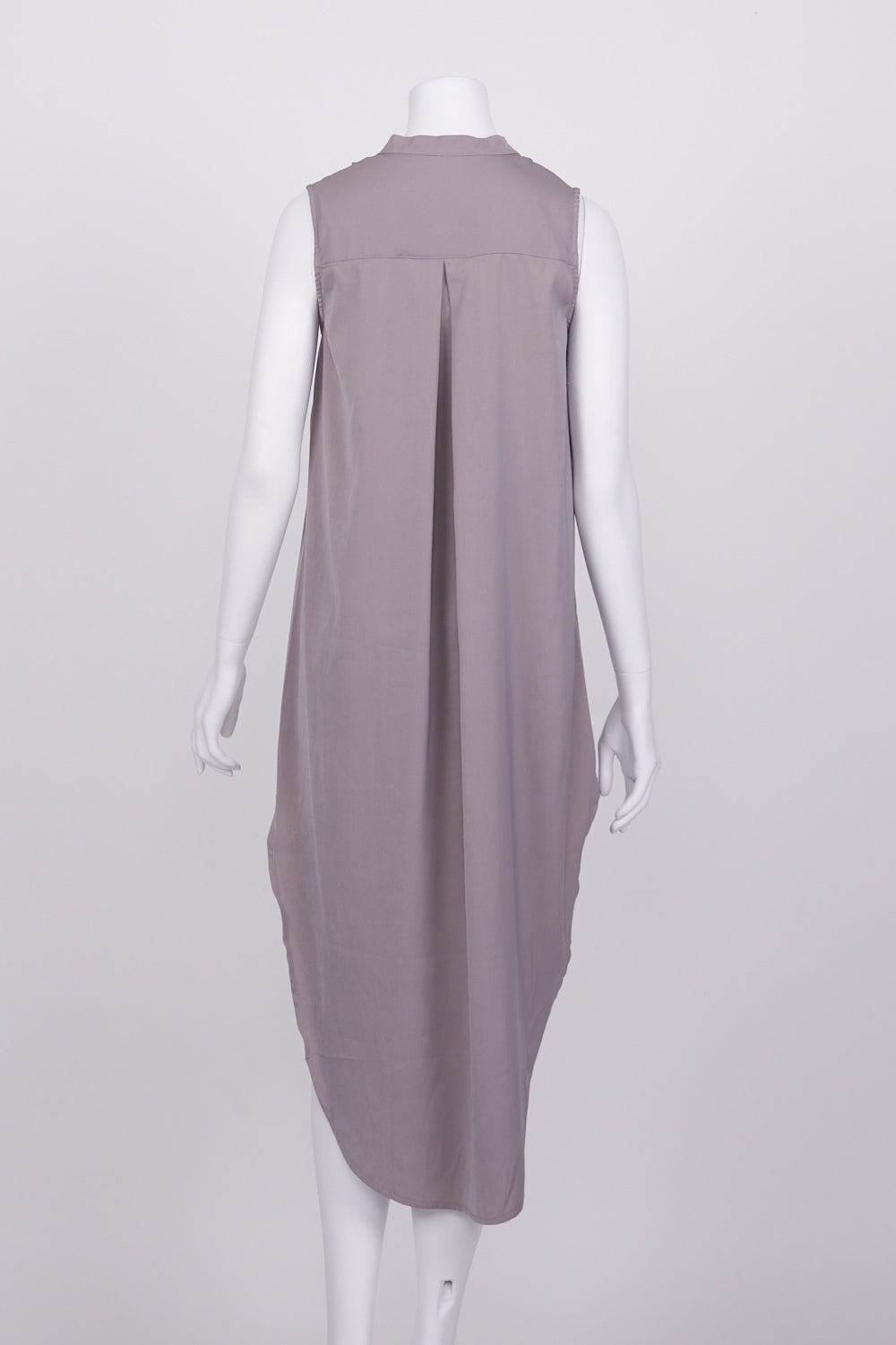 Indikah Grey Sleeveless Dress 8