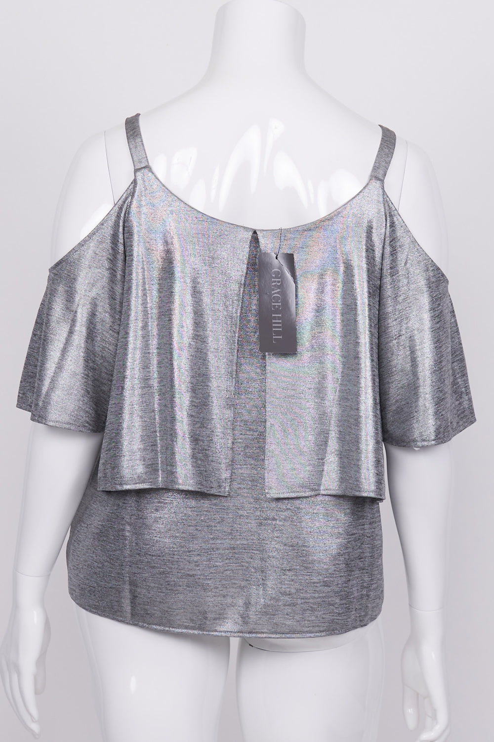 Grace Hill Silver Layer Top 14