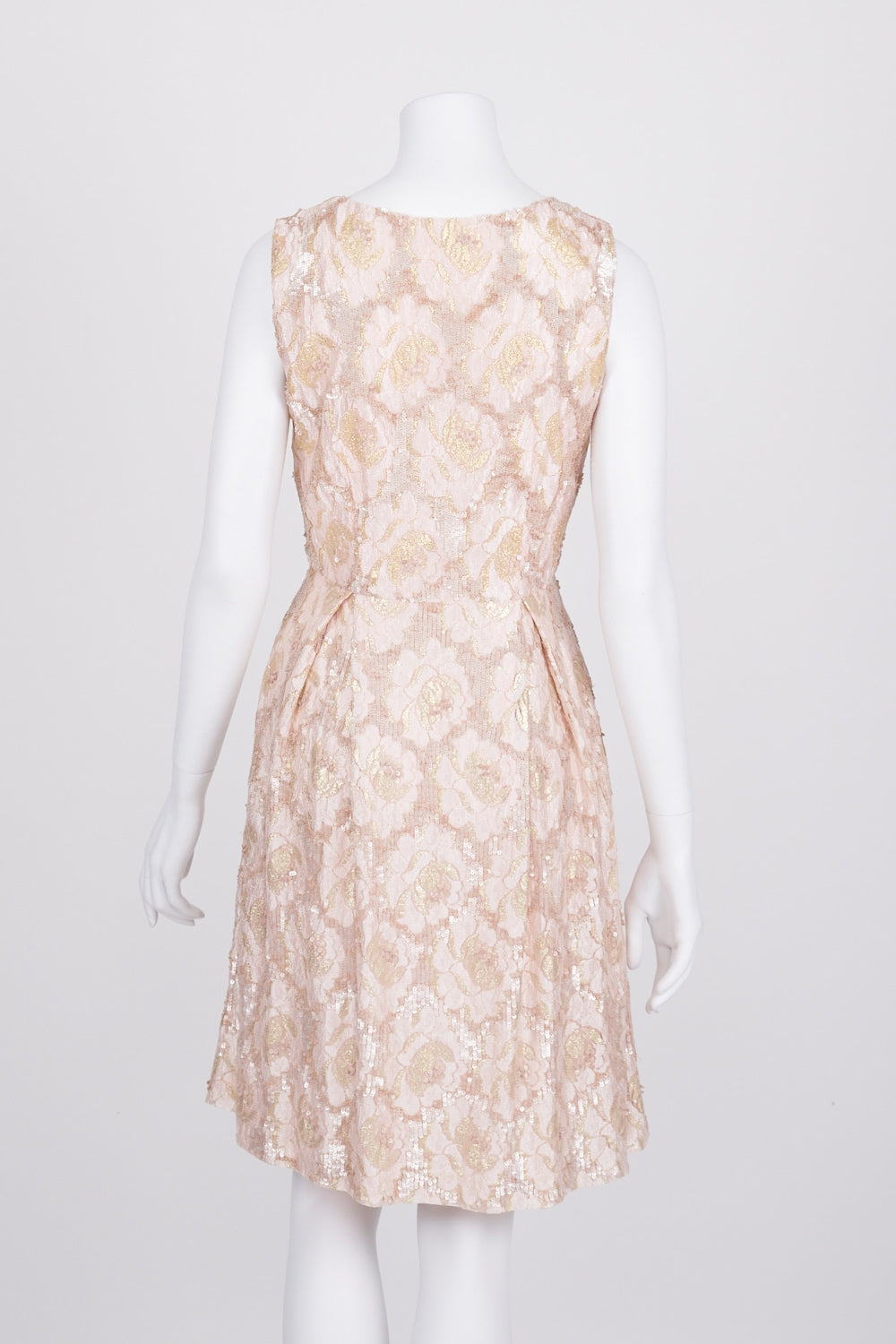 Alannah Hill Sequin Sleeveless Pleated Dress 10
